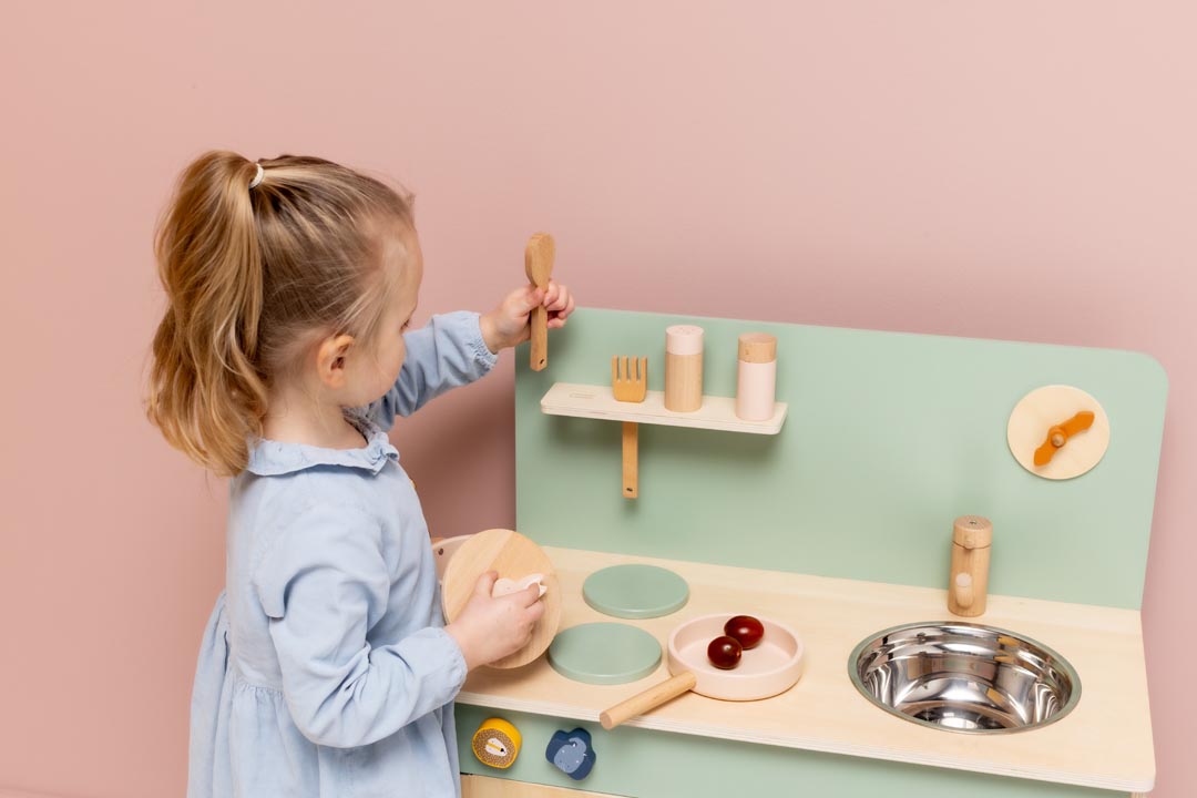 Juego de cocina de madera - Mrs. Rabbit
